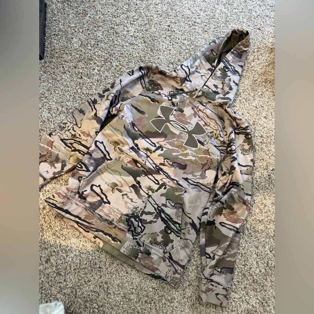 Under Armour Multicolor Camo Hoodie